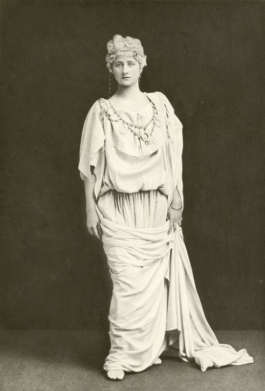 Slečna Mary Andersonová jako Hermiona (rytina) od English Photographer