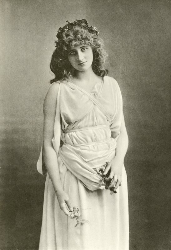Slečna Mary Anderson jako Perdita (hlubotisk) od English Photographer