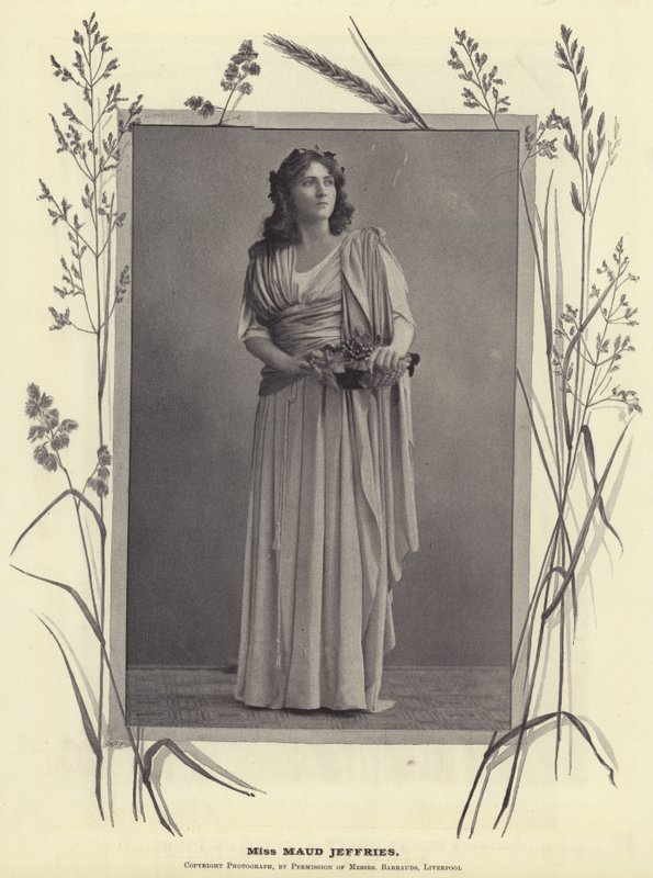 Slečna Maud Jeffriesová od English Photographer