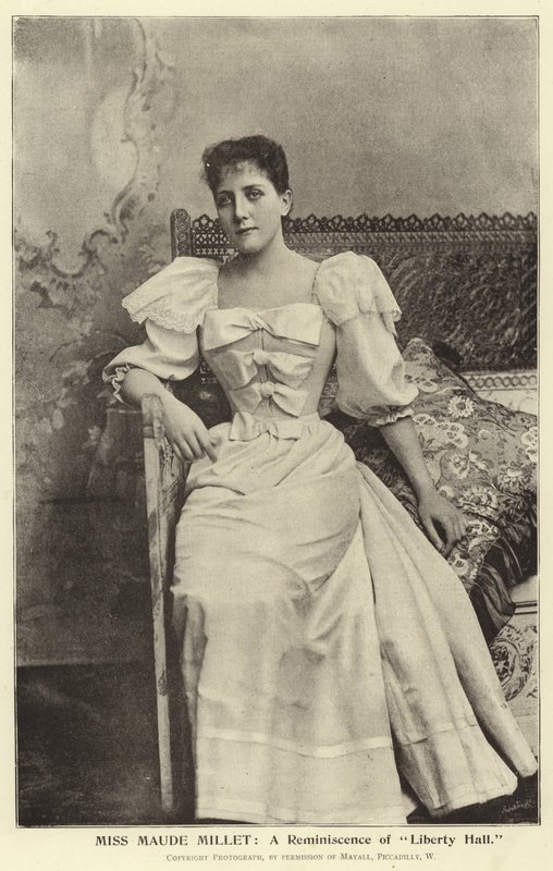 Slečna Maude Millet: Reminiscence of Liberty Hall od English Photographer