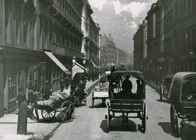 Moorgate Street, Londýn od English Photographer