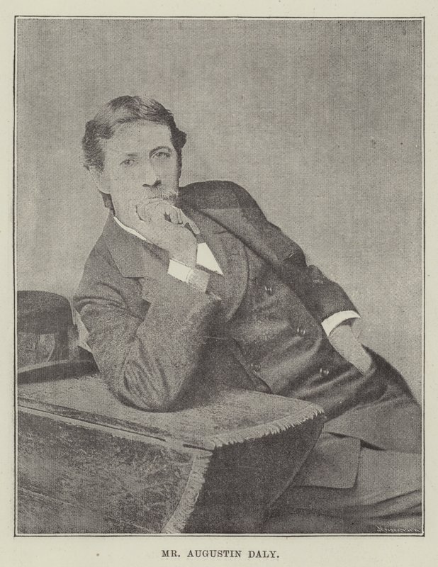 Pan Augustin Daly od English Photographer