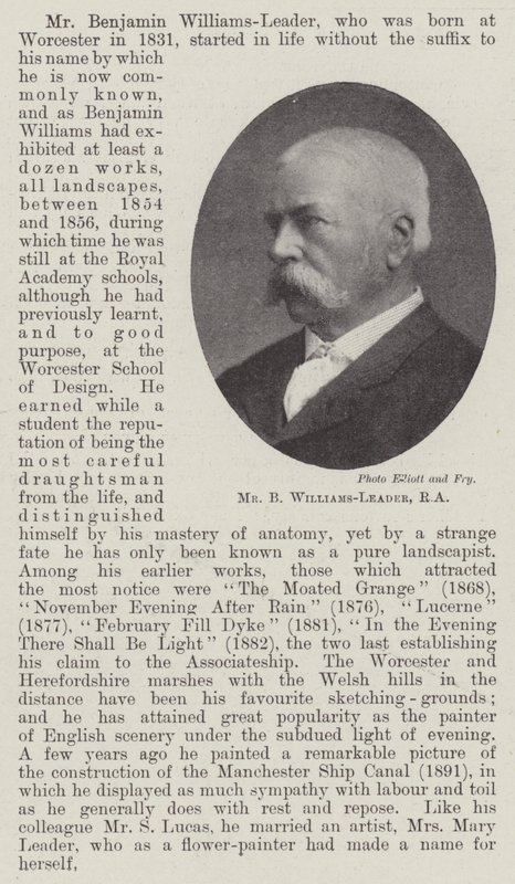 Pan B Williams-Leader, RA od English Photographer