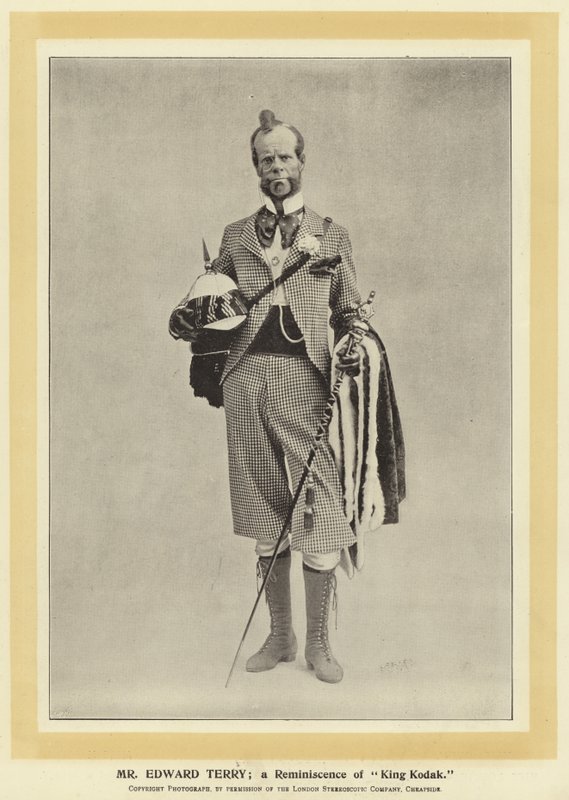 pan Edward Terry; vzpomínka na krále Kodaka od English Photographer
