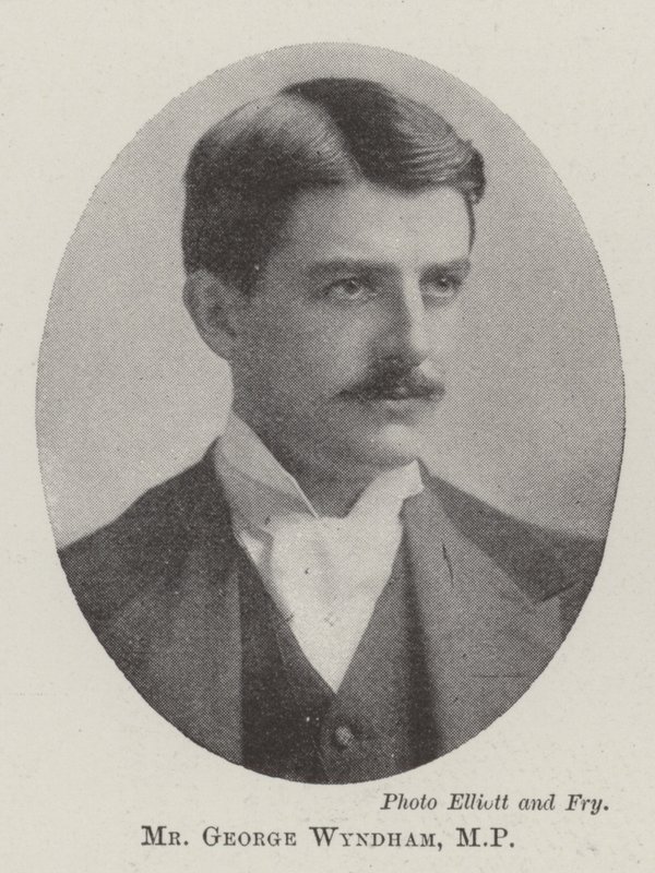 Pan George Wyndham, poslanec od English Photographer
