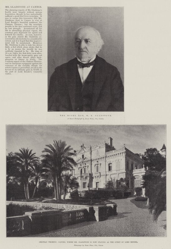 Pan Gladstone v Cannes od English Photographer