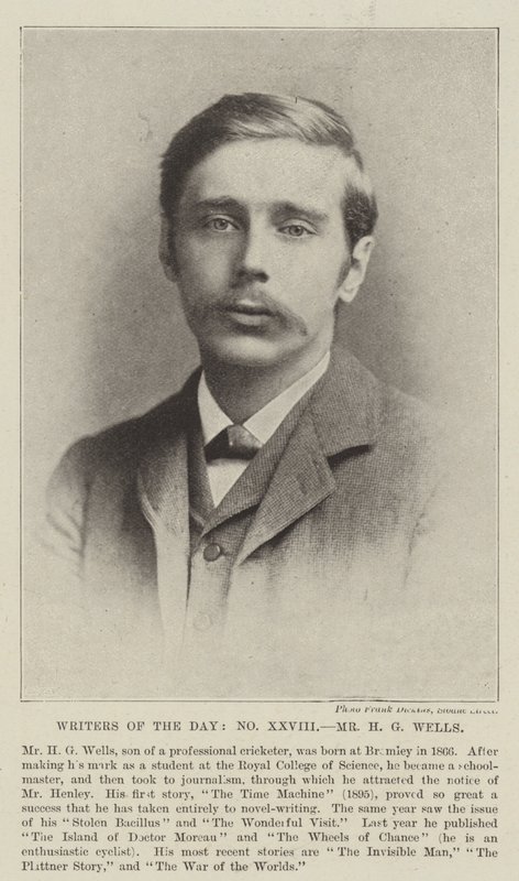 Pan HG Wells od English Photographer