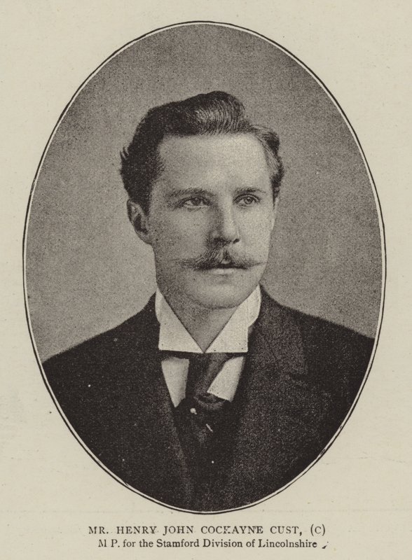Pan Henry John Cockayne Cust, konzervativec od English Photographer