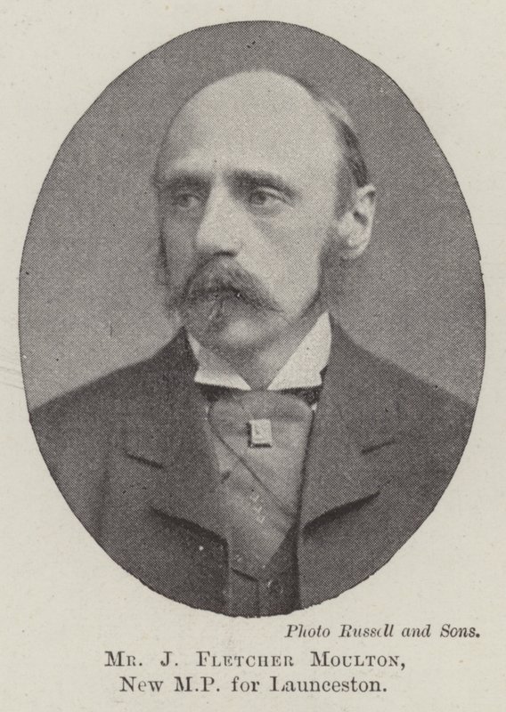 Pan J Fletcher Moulton, nový poslanec za Launceston od English Photographer