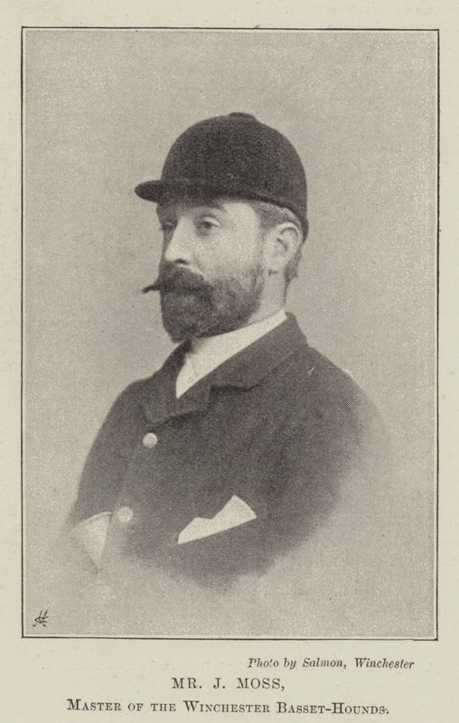 Pan J Moss, mistr Winchesterských basetů od English Photographer