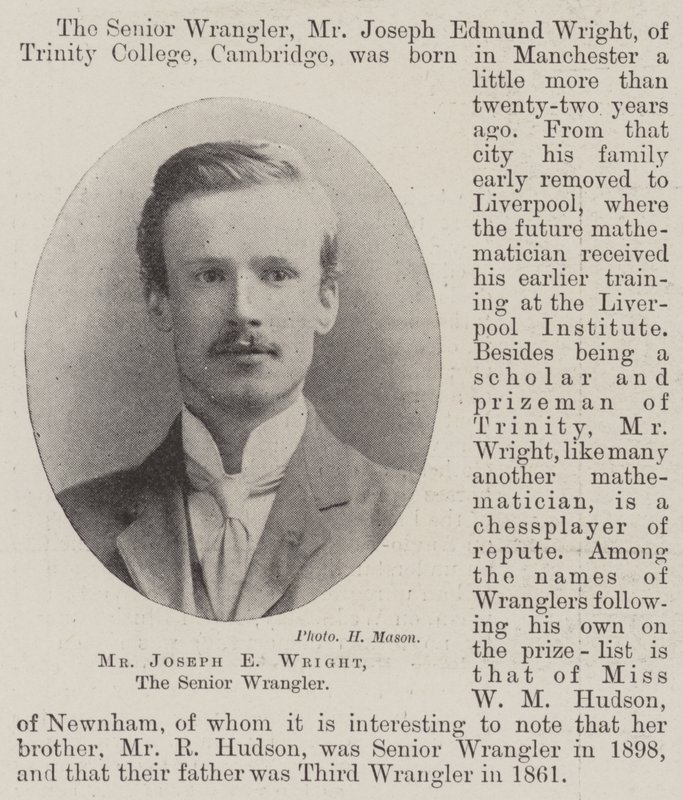 Pan Joseph E Wright, starší Wrangler od English Photographer