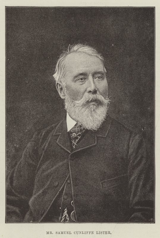 Pan Samuel Cunliffe Lister od English Photographer