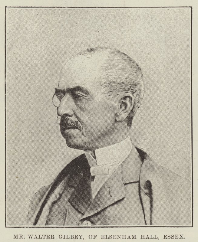 Pan Walter Gilbey, z Elsenham Hall, Essex od English Photographer