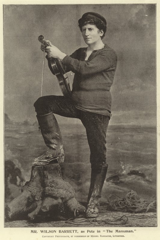 Pan Wilson Barrett jako Pete v The Manxman od English Photographer