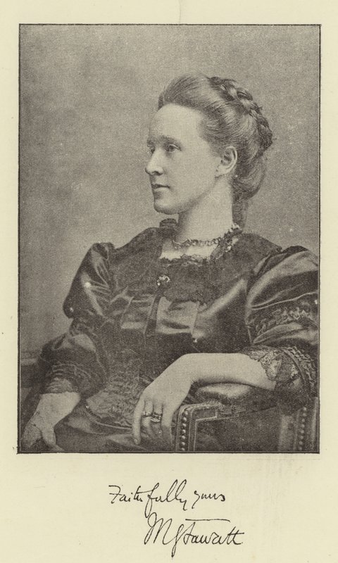 Paní Henry Fawcett od English Photographer
