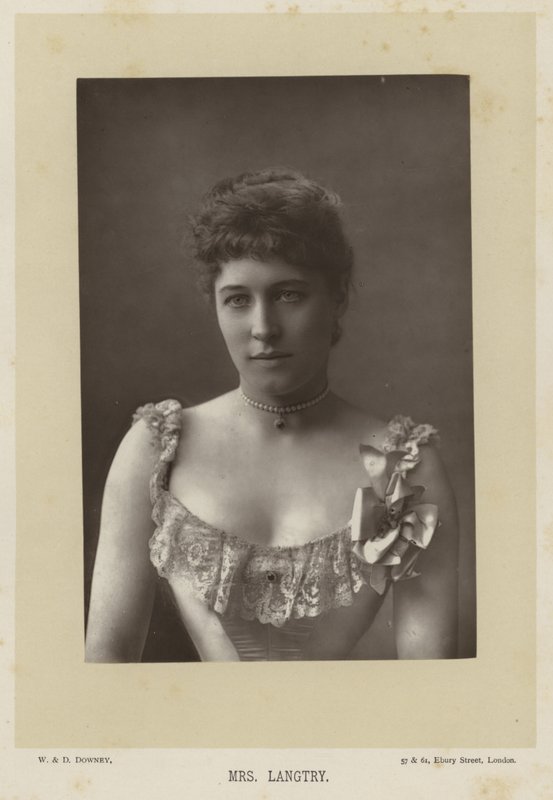 paní Langtryová od English Photographer