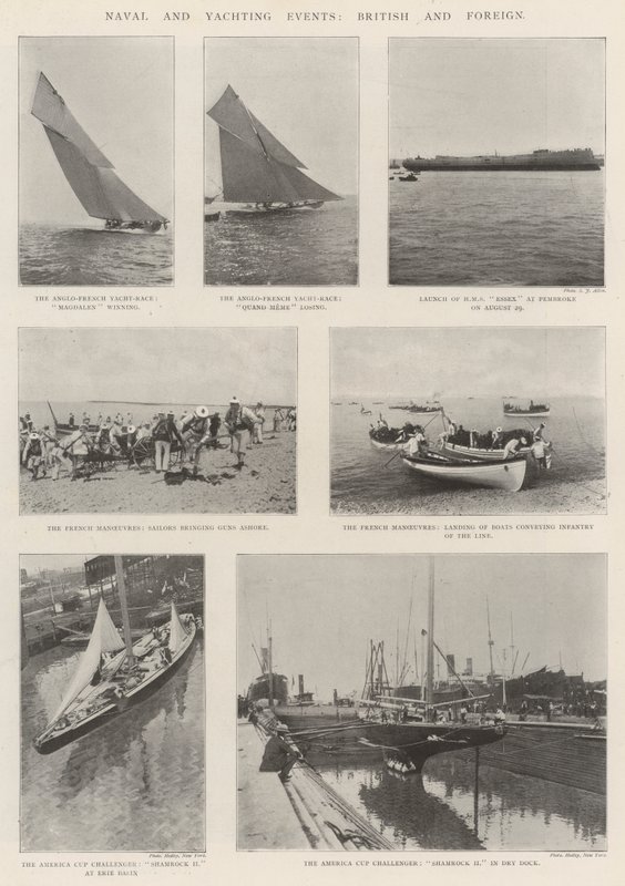 Námořní a jachtařské akce, britské a zahraniční od English Photographer