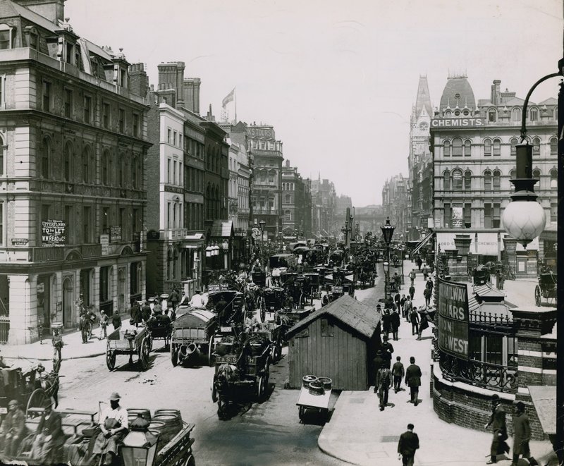 New Bridge Street, Londýn od English Photographer