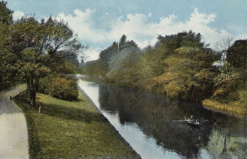 New River Walk, Leamington od English Photographer
