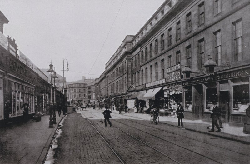 Newcastle, Clayton Street, East (č/b foto) od English Photographer