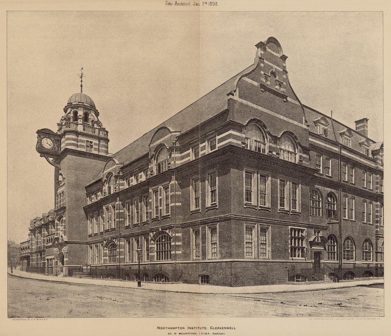 Northampton Institute, Clerkenwell, Londýn od English Photographer