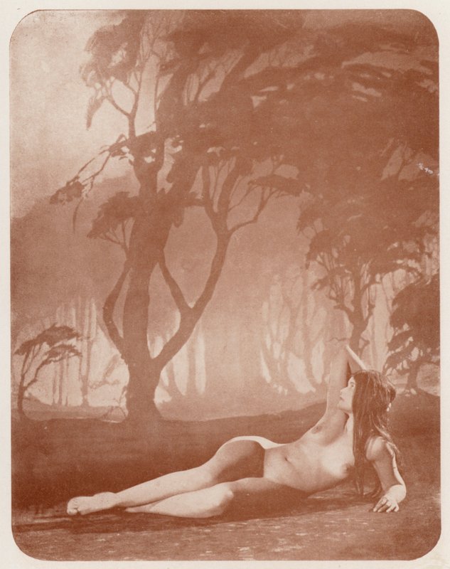 Nudistické umění: Soumrak (čb fotografie) od English Photographer