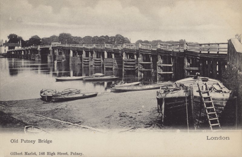 Old Putney Bridge, Londýn od English Photographer