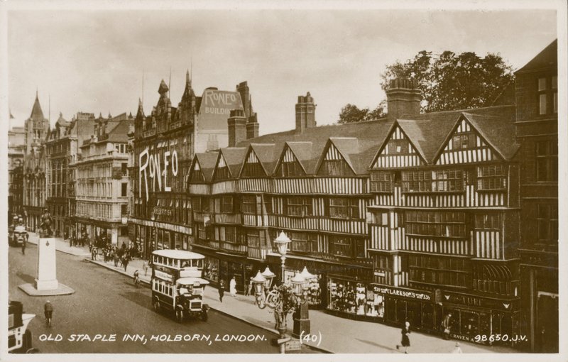 Old Staple Inn, Holborn, Londýn od English Photographer