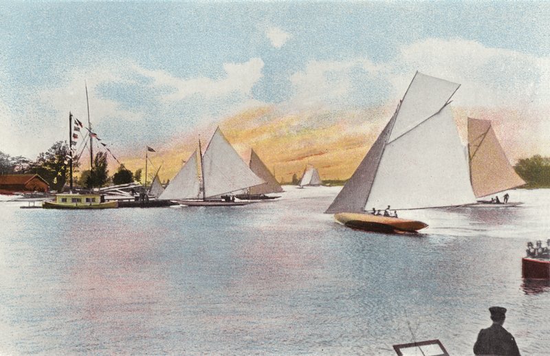 Regata v Oultonu od English Photographer