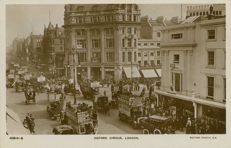 Oxford Circus, Londýn od English Photographer