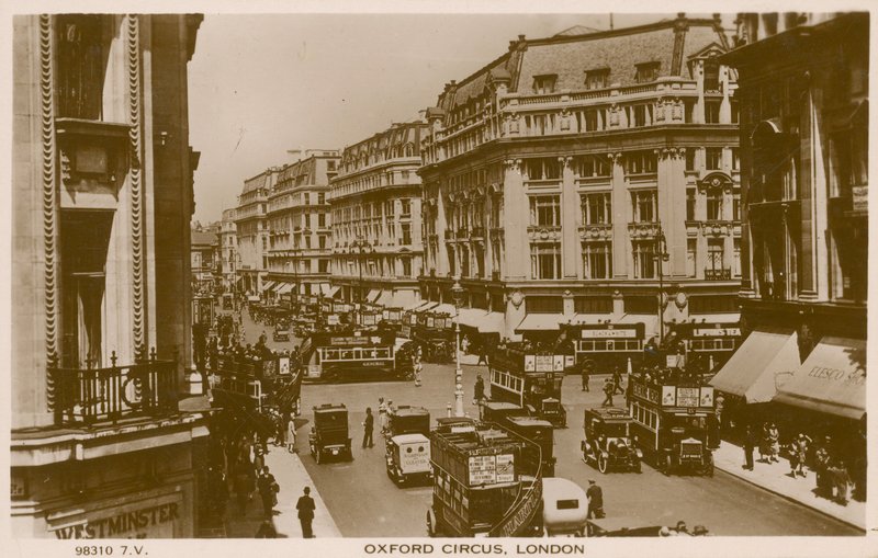 Oxford Circus, Londýn od English Photographer