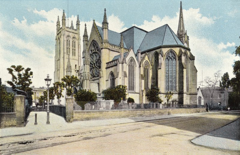 Farní kostel, Leamington od English Photographer