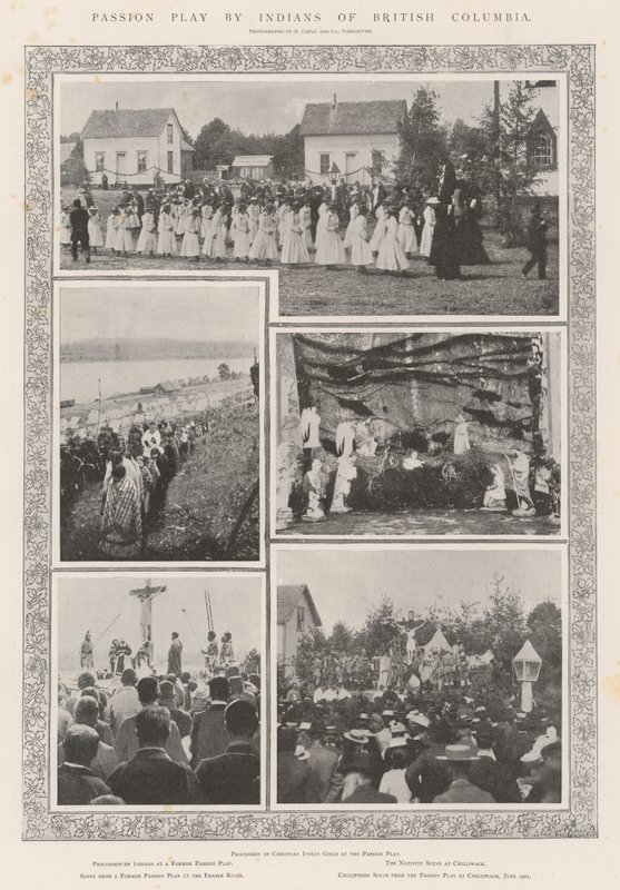 Passion Play od Indians of British Columbia od English Photographer