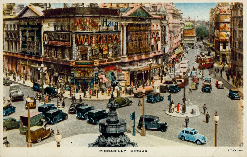 Piccadilly Circus, Londýn (foto) od English Photographer