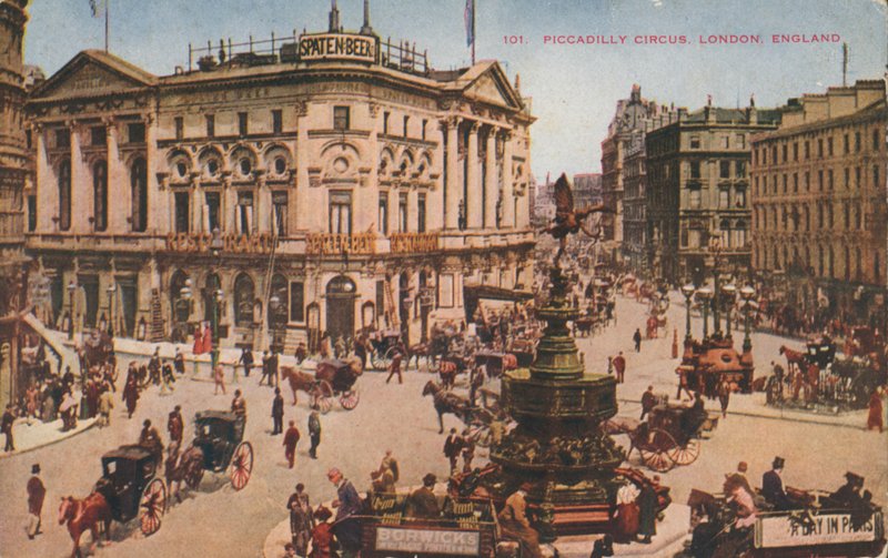 Piccadilly Circus, Londýn od English Photographer