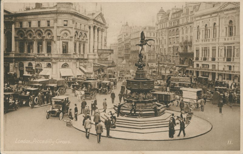 Piccadilly Circus, Londýn od English Photographer