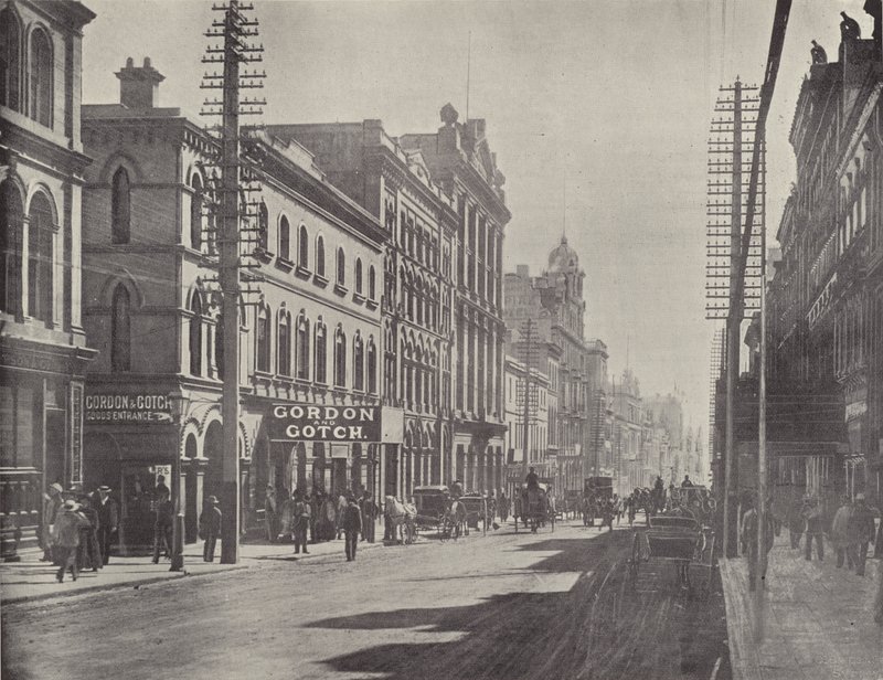 Pitt Street, Sydney od English Photographer