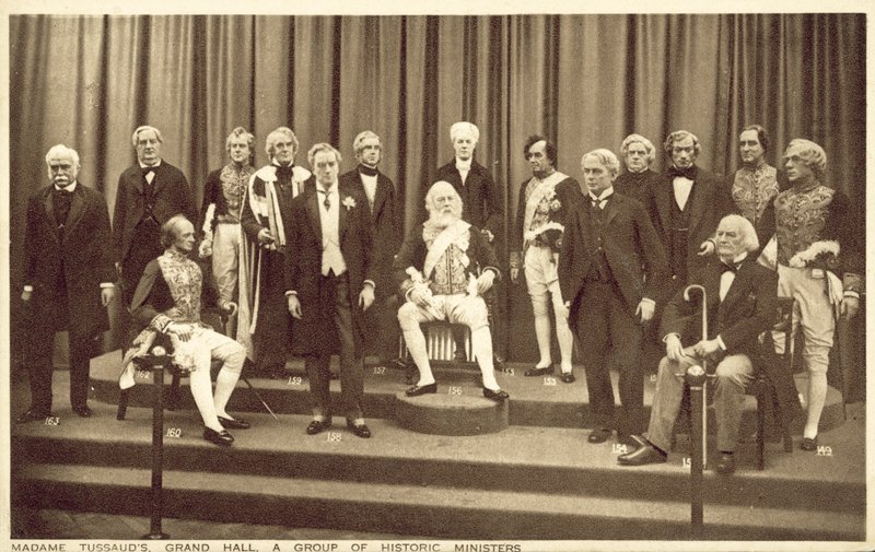 Politici, Madam Tussaud (č/b foto) od English Photographer