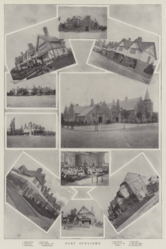 Port Sunlight od English Photographer