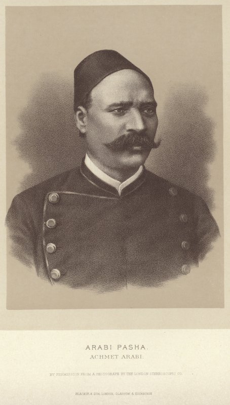 Portrét Arabi Pasha od English Photographer