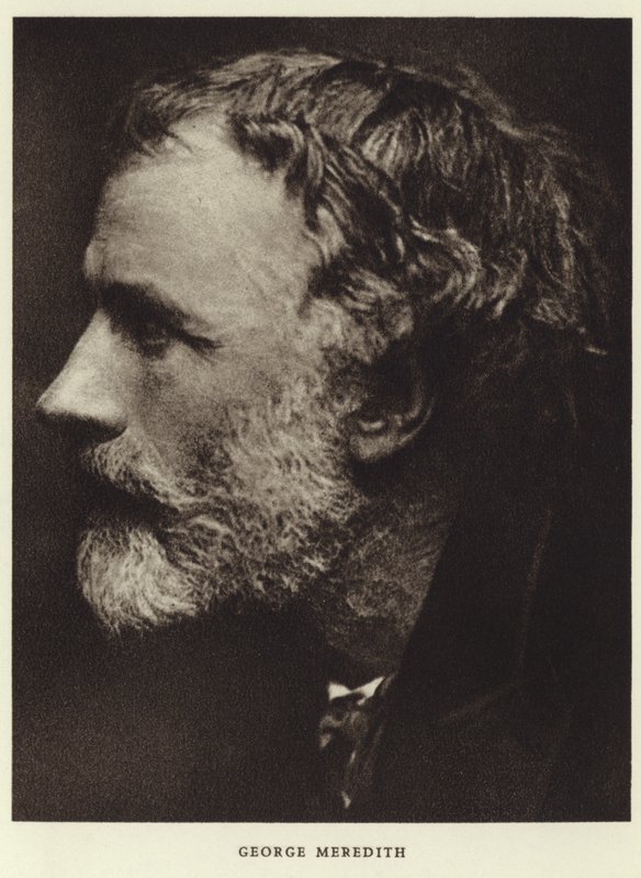 Portrét George Mereditha od English Photographer
