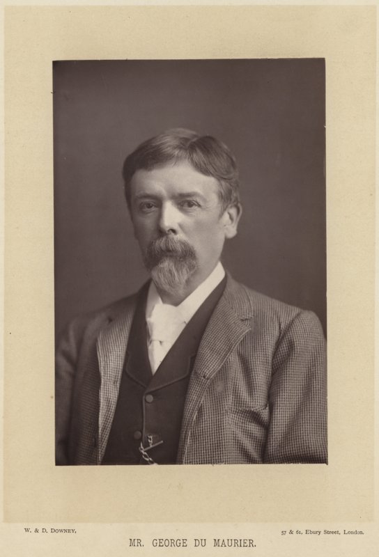 Portrét George du Mauriera od English Photographer