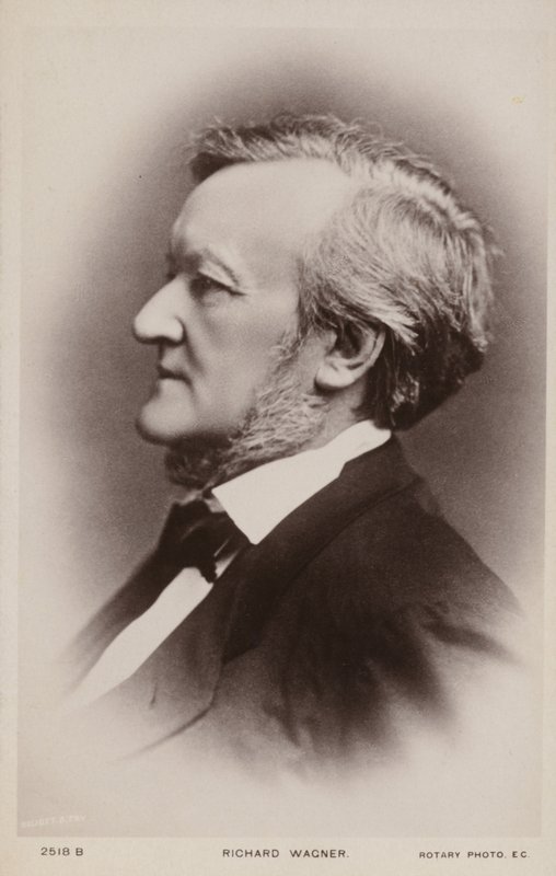 Portrét Richarda Wagnera od English Photographer