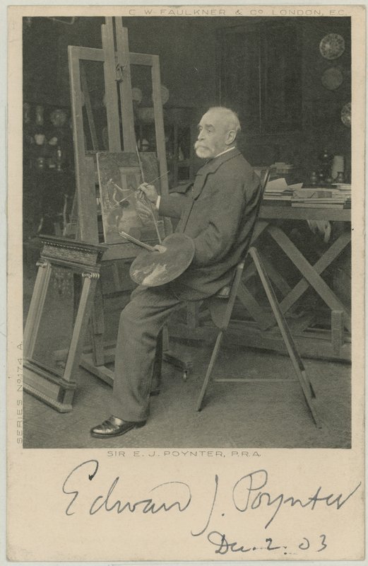 Portrét sira Edwarda J Poyntera od English Photographer