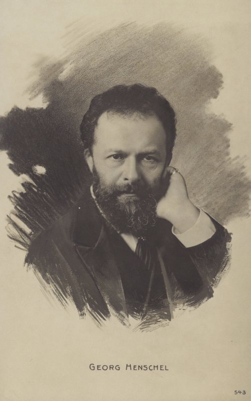 Portrét sira George Henschela od English Photographer