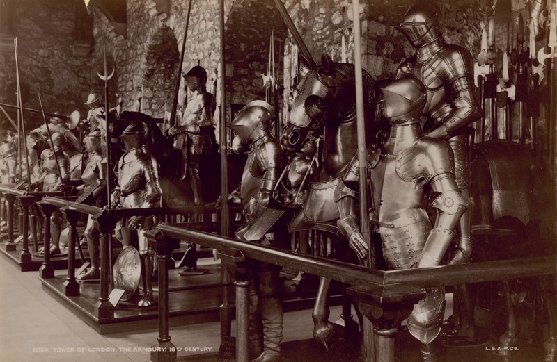 Pohlednice s obrázkem The Armory in Tower of London od English Photographer