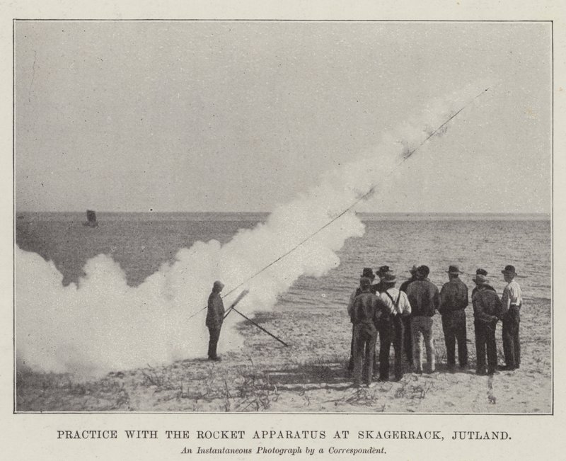 Cvičte s raketovým zařízením ve Skagerracku v Jutsku od English Photographer