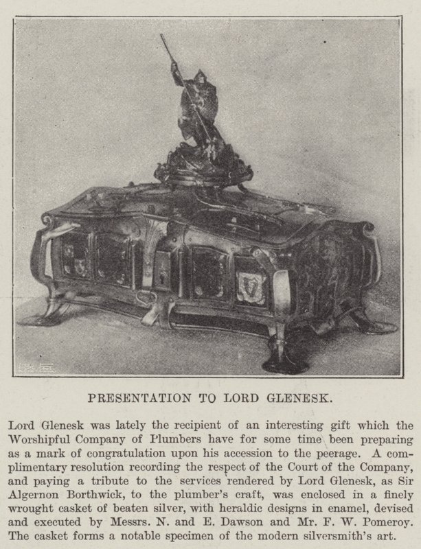 Prezentace lordu Gleneskovi od English Photographer