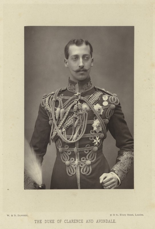 Princ Albert Victor, vévoda z Clarence a Avondale od English Photographer