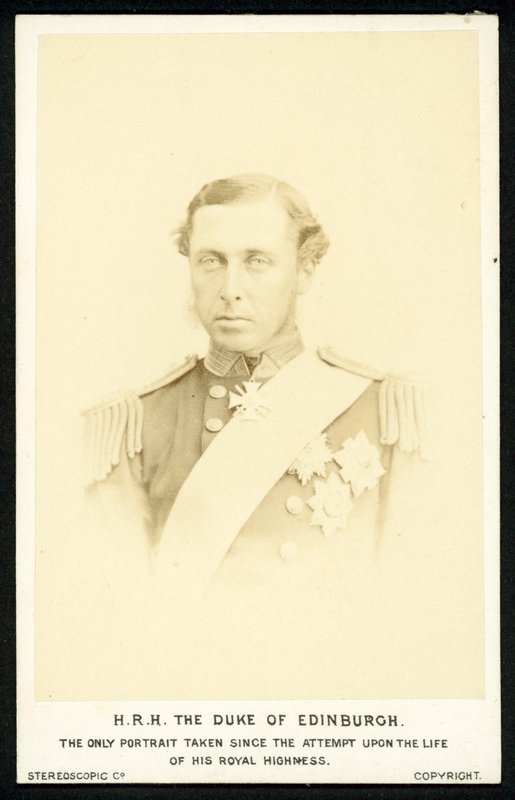 Prince Alfred, vévoda z Edinburghu od English Photographer